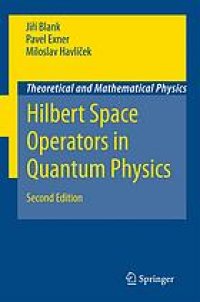 cover of the book Hilbert space operators in quantum physics