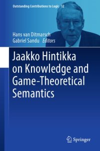 cover of the book Jaakko Hintikka on knowledge and game-theoretical semantics