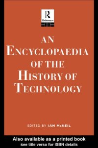 cover of the book An encyclopaedia of the history of technology