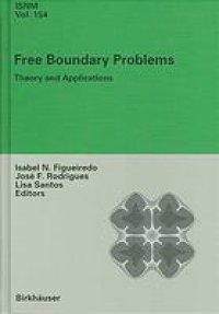 cover of the book Free boundary problems. Theory and applications