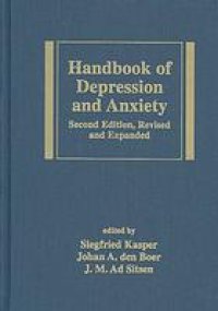 cover of the book Handbook of depression and anxiety