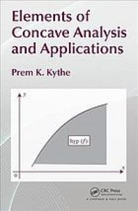 cover of the book Elements of concave analysis and applications