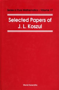 cover of the book Selected papers of J.L. Koszul