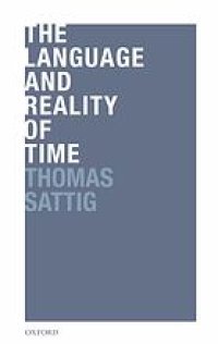 cover of the book The language and reality of time
