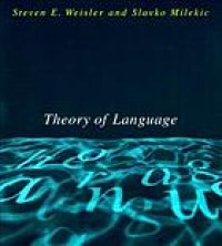 cover of the book Theory of Language