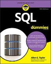 cover of the book SQL for dummies