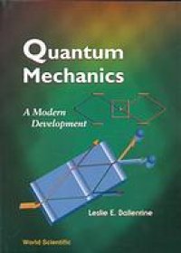 cover of the book Quantum mechanics: a modern development