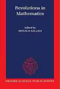 cover of the book Revolutions in mathematics