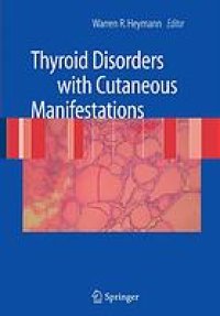 cover of the book Thyroid disorders with cutaneous manifestations