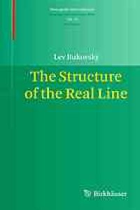 cover of the book The structure of the real line