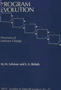 cover of the book Program evolution: processes of software change