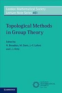 cover of the book Topological methods in group theory