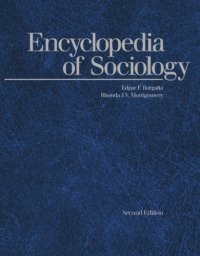 cover of the book Encyclopedia of Sociology. A-D