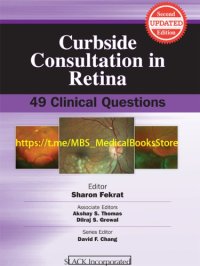 cover of the book Curbside Consultation in Retina: 49 Clinical Questions