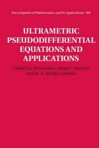 cover of the book Ultrametric pseudodifferential equations and applications