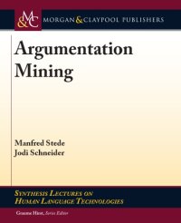 cover of the book Argumentation mining