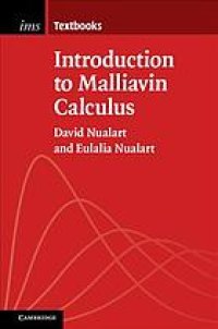 cover of the book Introduction to Malliavin calculus