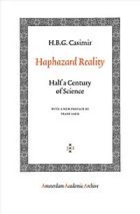 cover of the book Haphazard reality. Half a century of science