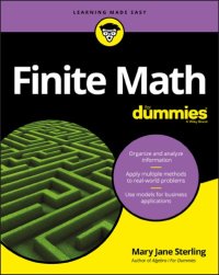 cover of the book Finite math for dummies