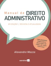 cover of the book Manual de Direito Administrativo