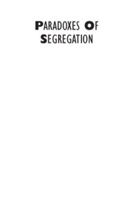 cover of the book Paradoxes Of Segregation: Housing Systems, Welfare Regimes and Ethnic Residential Change in Southern European Cities