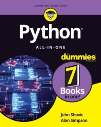 cover of the book Python All-In-One for Dummies