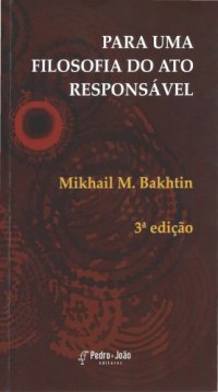 cover of the book Para uma Filosofia do Ato Responsável