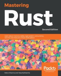 cover of the book Mastering Rust (source code)