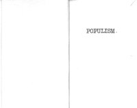 cover of the book Populism