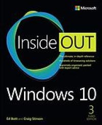 cover of the book Windows 10 inside out