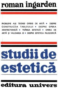 cover of the book Studii de estetică