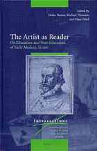 cover of the book The artist as reader : on education and non-education of early modern artists