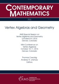 cover of the book Vertex algebras and geometry