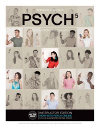 cover of the book PSYCH 5, Introductory Psychology, 5th Edition