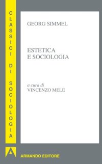 cover of the book Estetica e sociologia