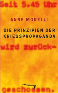 cover of the book Die Prinzipien der Kriegspropaganda