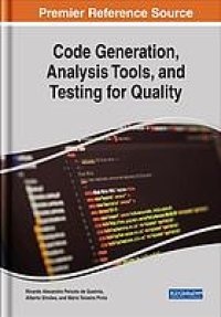 cover of the book Code generation, analysis tools, and testing for quality