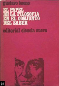 cover of the book El papel de la filosofía en el conjunto del saber