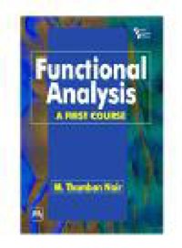 cover of the book FUNCTIONAL ANALYSIS : A FIRST COURSE