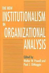 cover of the book The new institutionalism in organizational analysis.