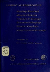 cover of the book Lexikon allergologicum