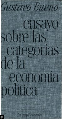 cover of the book Ensayo sobre las categorías de la economía política