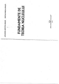 cover of the book Fundamente de Teoria Nucleului