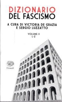 cover of the book Dizionario del fascismo