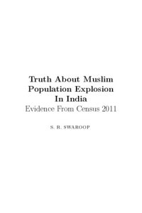 cover of the book Truth About Muslim Population Explosion in India: Evidence From Census 2011 [Print Replica]