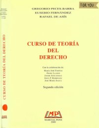 cover of the book Curso de Teoría del Derecho