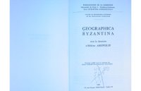 cover of the book Geographica byzantina