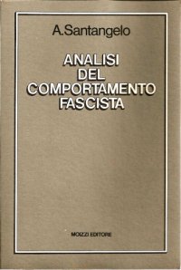 cover of the book Analisi del comportamento fascista