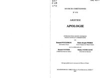 cover of the book Apologie