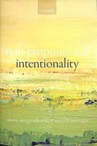 cover of the book Non-Propositional Intentionality